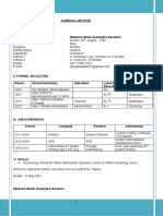 Curriculum Vitae - 2020 - Maulana