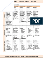 Noviembre - 1er Grado Dosificación (2022-2023)