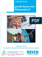 Matematica Undecimo Grado