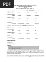 Apprenticeship Readiness Test No Answers