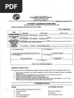 PLM ClearanceForm