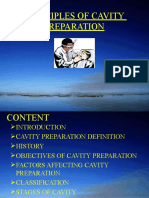 Principles of Cavity Preparation