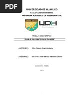 Analisis Estructural Ii Cables en Puentes