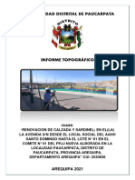 Informe Topografico