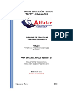 Plantilla Informe Practicas - Alfatec