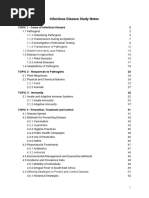 Infectious Disease Study Notes