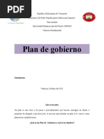 Plan de Gobierno Mairim