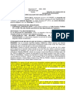 Demanda de Liquidación de Sociedad de Gananciales