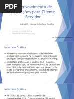 Aplicações Cliente Servidor - Aula 01