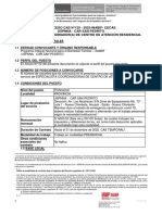 Proceso Cas N°129 - 2022-Inabif-Cecas Uspnna - Car San Pedrito Especialista Coordinador (A) de Centro de Atención Residencial