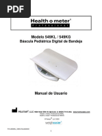 Manual - Bascula 549KL