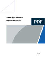 Access ANPR Camera - Web Operation Manual - V1.1.0