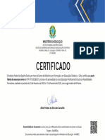 Documento - Educação Profissional