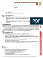 Assessment and Management of Patients With Hematologic Disorders