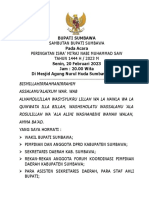 Peringatan Isra' Mi'raj 1444 Hijriyah 2023 M