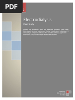 Separation Assignment (Electro Dialysis)