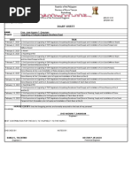 Diary Sheet - February 01, 2023 To February 15, 2023