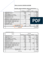 Daftar Matrial Kirim