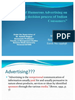 Impact of Humorous Advertising On Buying Decision