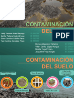 Contaminacion Del Suelo-Presentacion