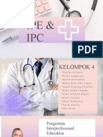 Komunikasi IPE, Nilai Dan Etika Ipc REVISI