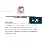 Group 4 Statistics Requirements