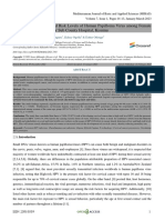 Genotypes and Associated Risk Levels of Human Papilloma Virus Among Female Patients Attending Rabuor Sub County Hospital, Kisumu