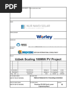 N0579-TJN-ET-MS0001 - R02 Method Statement For Grounding Installation