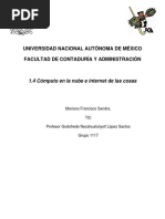 Cómputo en La Nube e Internet de Las Cosas