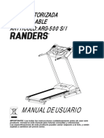 Arttículo: Arg-500 S/I: Cinta Motorizada Programable