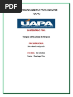 Tarea 8 Terapia y Dinamica de Grupos