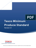 20042V3.1EN Tesco Minimum Produce Standard V3.1