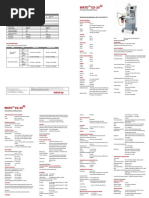 Especificaciones Técnicas Maquina de Anestesia Wato Ex-30