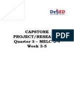 SHS Capstone Q3 MELC 3-4 Week 3-5-1