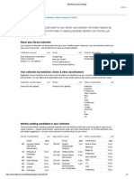 TitleWise Analysis Settings