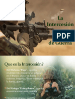 La Intercesión Como ARMA de GUERRA