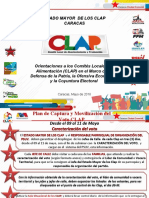 Presentacion ORIENTACIONES - CLAP - CAMPAÑA 2018