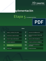 Etapa 5 - Implementacion