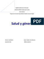 Género y Salud