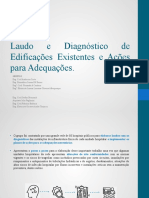 Laudos e Diagnósticos de Edificações Existentes e Ações