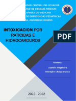 Intoxicacion Raticidas e Hidrocarburos