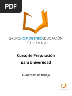 Cuadernillo-Alumno Preparación para La Universidad