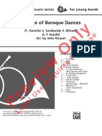 A Suite of Barroque Dances