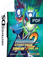 Manual Megaman StarForce 2 NDS