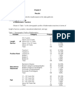 Sample Interpretation CHAPTER 3