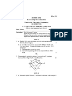 Electrical Circuits Thoery