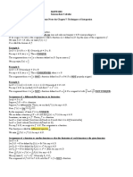 Calculus II Chapter 7 ALL Lecture Notes