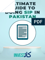 Ultimate Guide To SIP in Pakistan Ebook Final