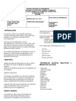 Informe Medios de Cultivo