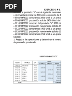 Solucion - Elementos Del Costo - Materia - Prima